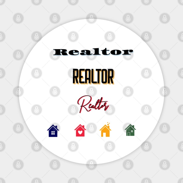 Real Estate 7 Sticker Pack Magnet by REG